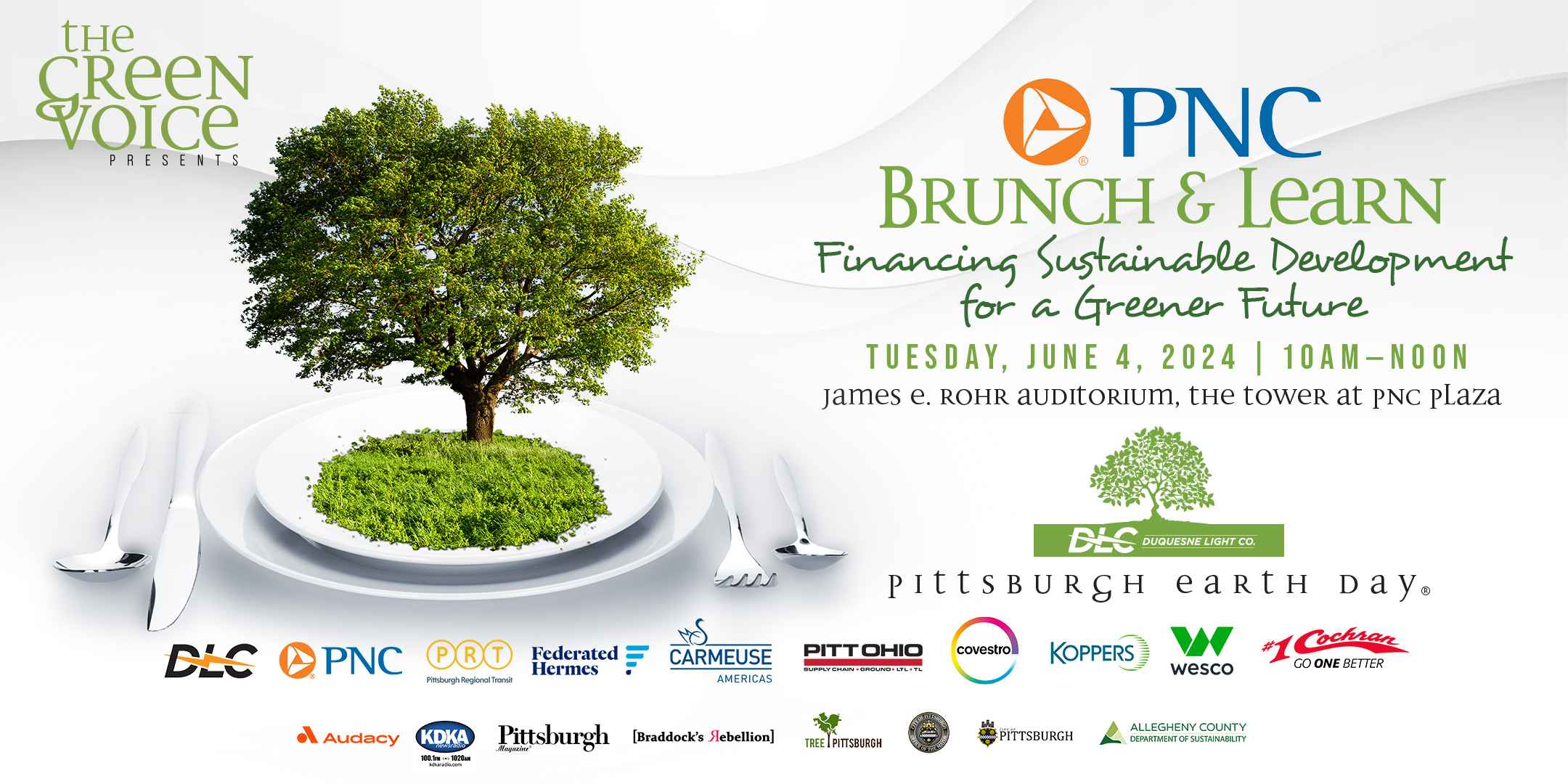 PNC Brunch and Learn Pittsburgh Earth Day