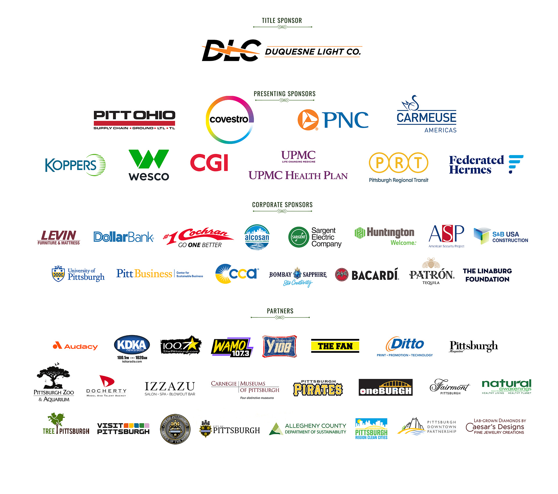 Pittsburgh Earth Day 2024 Sponsors
