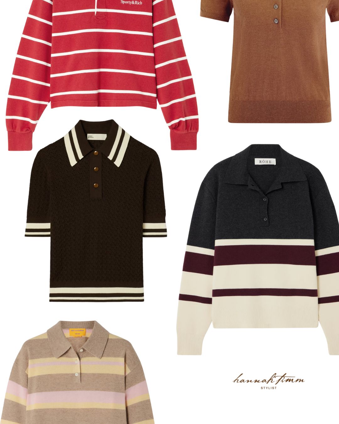 Fall Trends You Can Thrift This Season Rugby Tops & Knit Polos