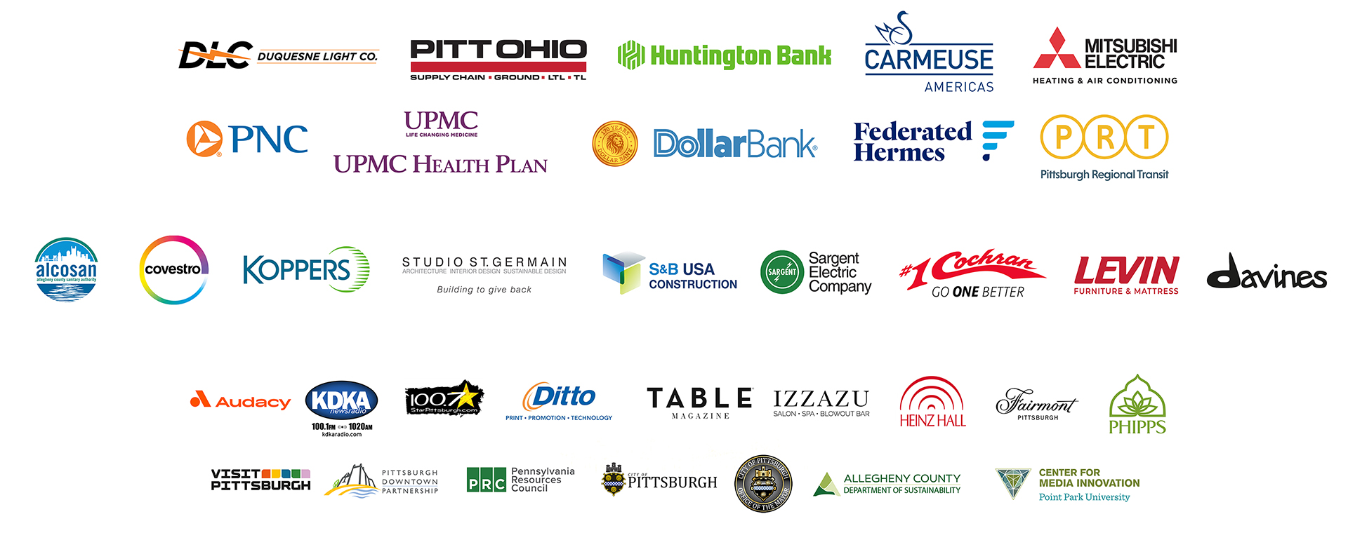 Pittsburgh Earth Day Sponsors 2025