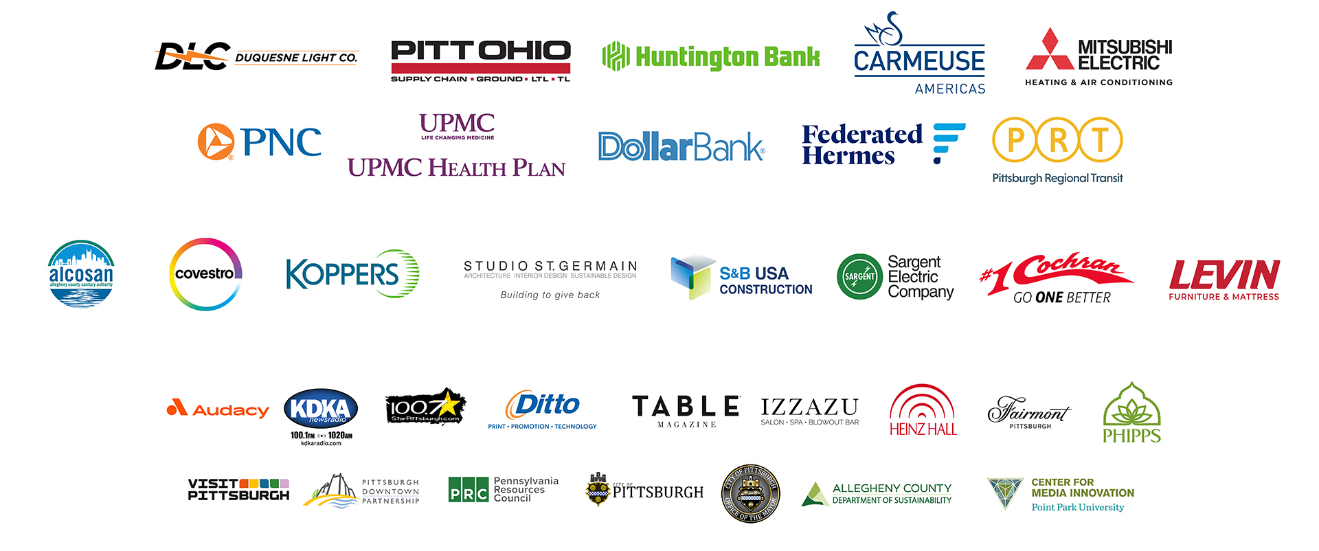 Pittsburgh Earth Day Sponsors 2025