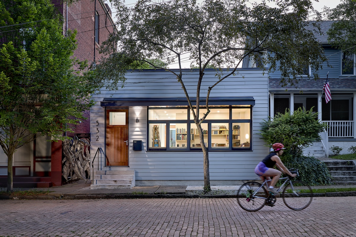 Exterior and Interior photography of the Passive House in Wilkinsburg, PA