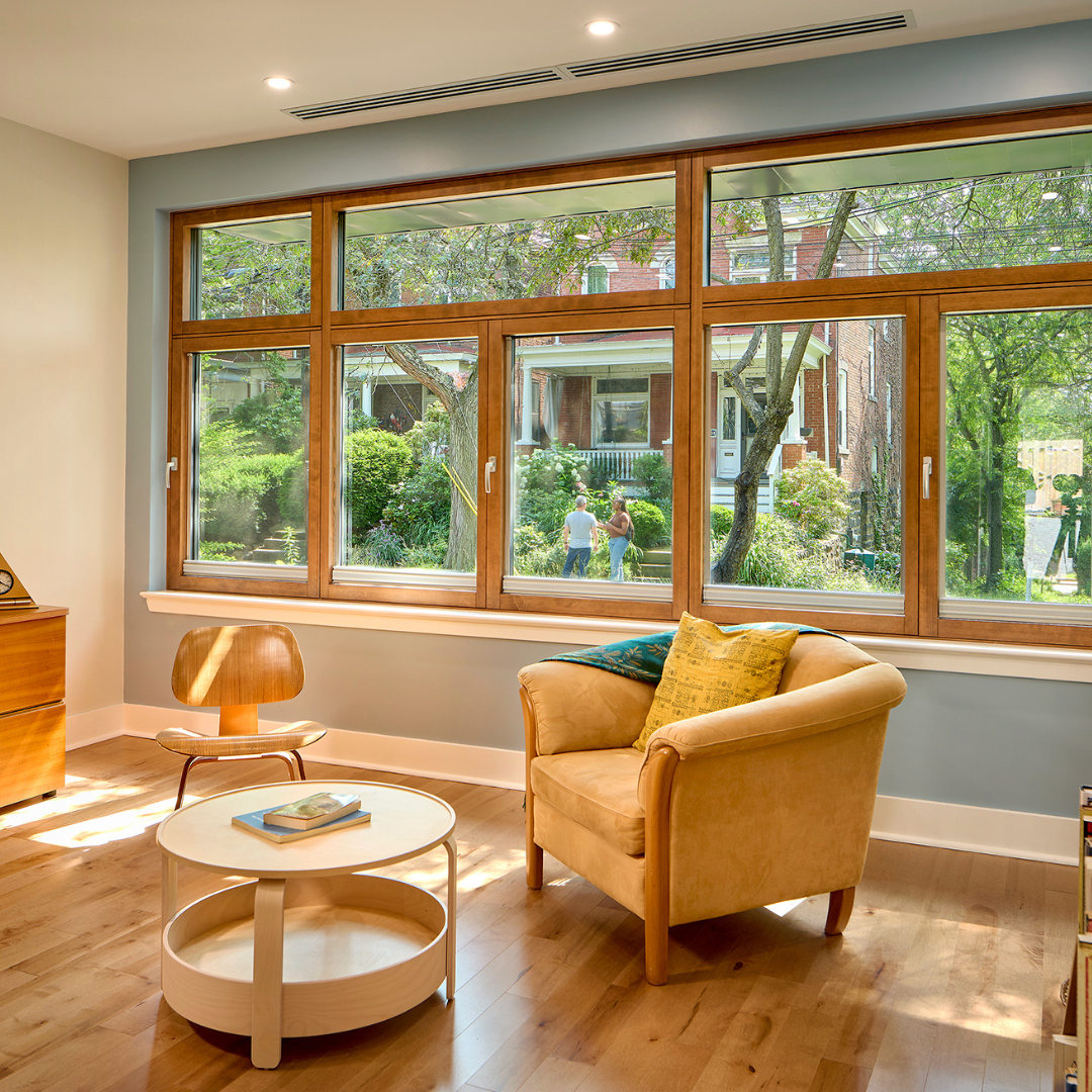 Interior photography of the Passive House in Wilkinsburg, PA
