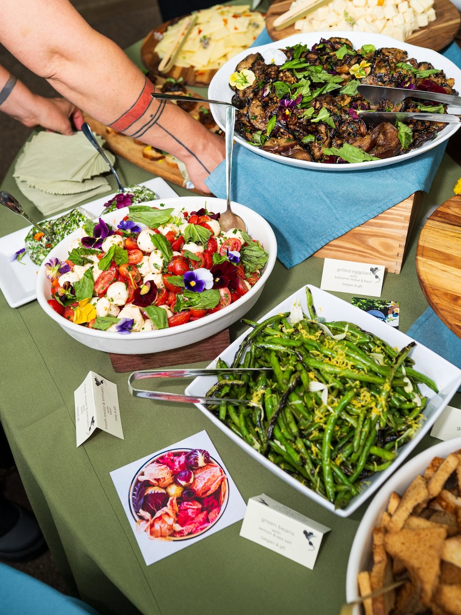 Buffet Items Black Radish Kitchen - Aaron Sheedy Photography