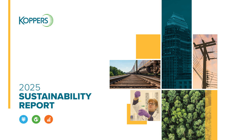 Koppers Publishes 2025 Corporate Sustainability Report Highlighting Record Safety and Emissions Performance