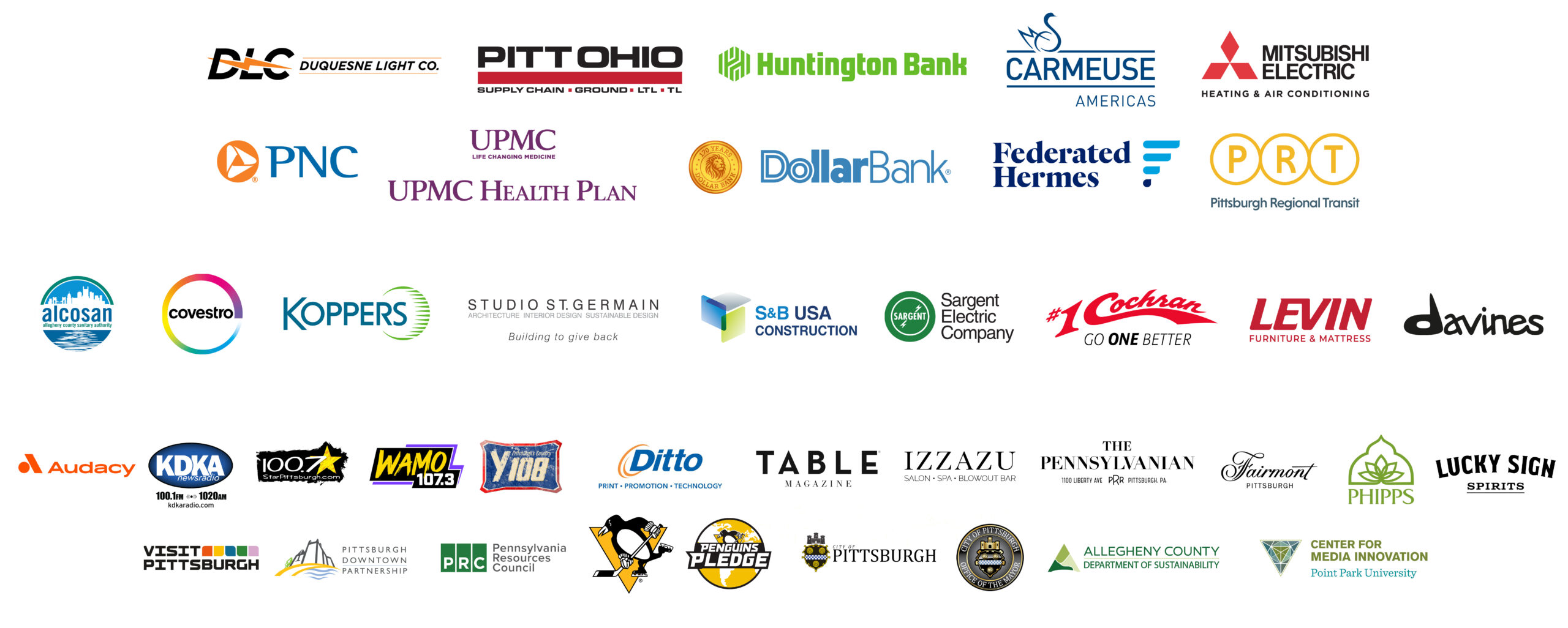 Pittsburgh Earth Day Sponsors 2025