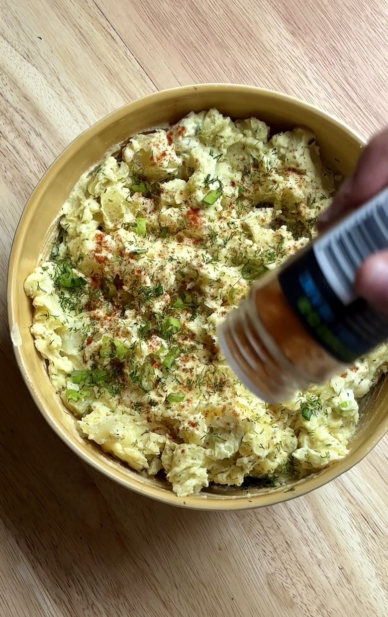 Seasonings Vegan and Gluten Free Potato Salad